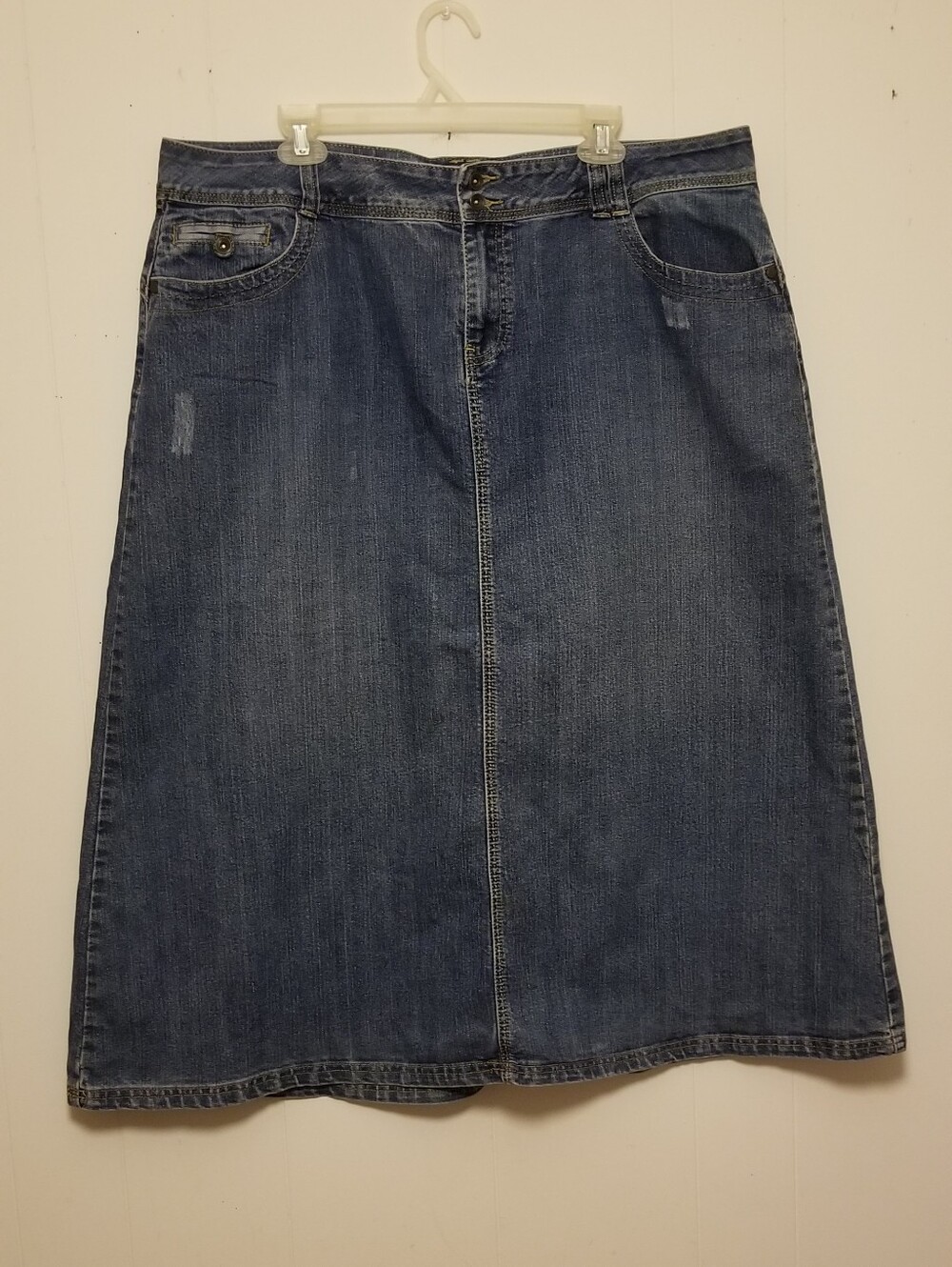 Cato Denim Maxi Skirt Size 18W